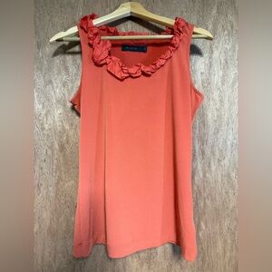 The Limited dark-coral dress tank-top